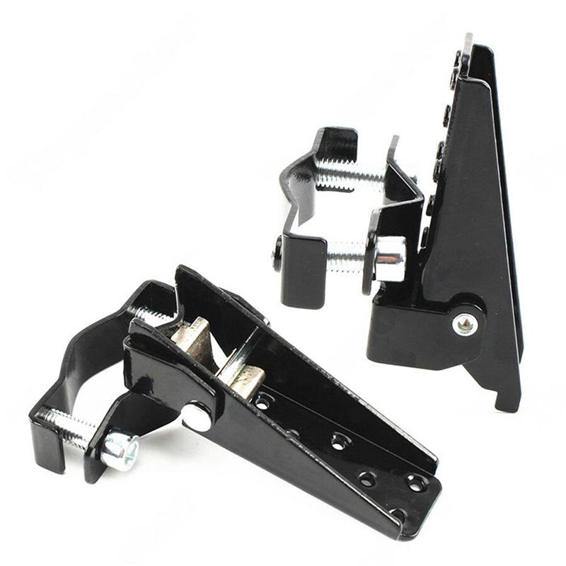 Univerzální černý nožní kolík pro spolujezdce na motocyklu Opěrka na zadní pedál 25-28 mm