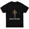 Mens Womens Tshirt Run Like Tom Cruise Shirts for Men Women Friends White Funny