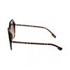 Unisex Vanessa 55mm Sunglasses Brown