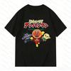 Anpanman Family Cartoon Print Tshirt Casual Unisex Short Sleeve Cotton Tee for Mens Shirt Women tshirt Kids Anime Streetwear