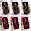 Transparent For Huawei Mate 20Lite SNE-AL00 SNE-LX1 Cover For Huawei Mate 20 Lite Case Luxury Crown A-Z Letters 2D Flat Pattern