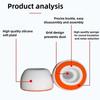 Memory Foam Soft Silicone Ear Tip for Bluetooth-compatible Earphones Protective Earbuds Cover Noise Reduction Hole