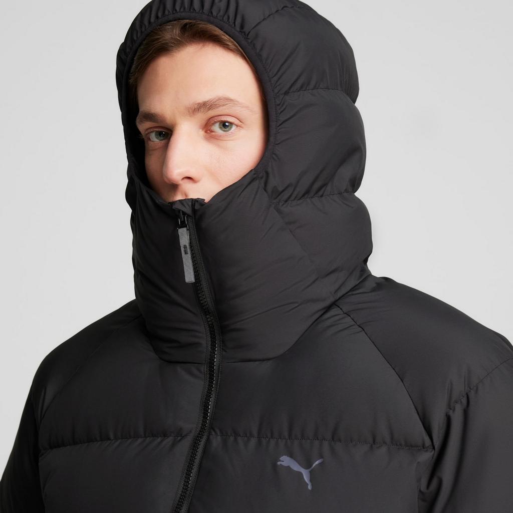 Puma Down Puffer Men' Hooded Jacket Black 62647601 R