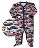 Baby Sleepsuit Pajacyk Fully Openable 92 Children's Pyjamas 100% Cotton With Cars