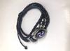 TiproPechka Genshin Impact Eye of God Lightning Bracelet, Braided, Elemental Magical Organ, 7 Heavenly Gods Statue, Cosplay Accessory