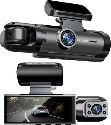 Vital Dashcam Pro Dual Camera Car Dash Cam with Night Vision, G-Sensor, 24/7 Parking Surveillance, Loop Recording - 64GB Class 1