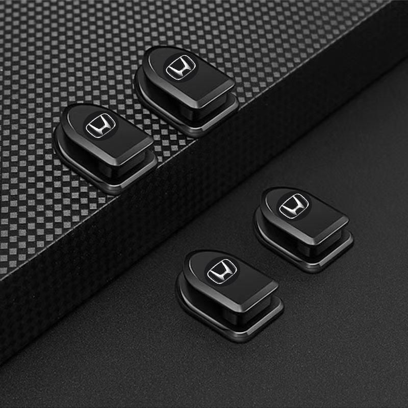 Mini Car Hooks Black Self Adhesive Invisible Hooks Interior Storage Holder For Honda Fit Mugen Insight Type S R VTEC DOHC Modulo Vezel Legend RR Si