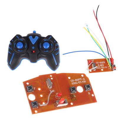 4 Kanal Rc Araba Uzaktan Kumanda Devresi Pcb Verici Ve Alıcı Kart Parçaları