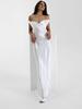 2025 European High-End Off-the-Shoulder Satin Fishtail Evening Gown