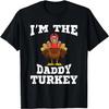 Ich bin der Papa Truthahn Fußball Familie Passendes Thanksgiving T-Shirt