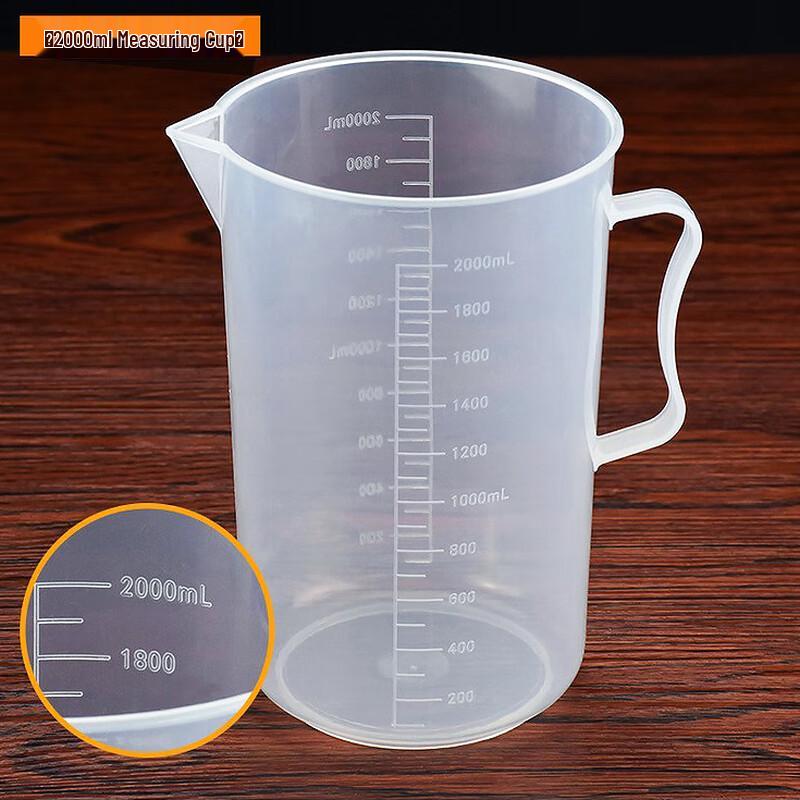 Perdi Food Grade Plastic Measuring Cup with Scale