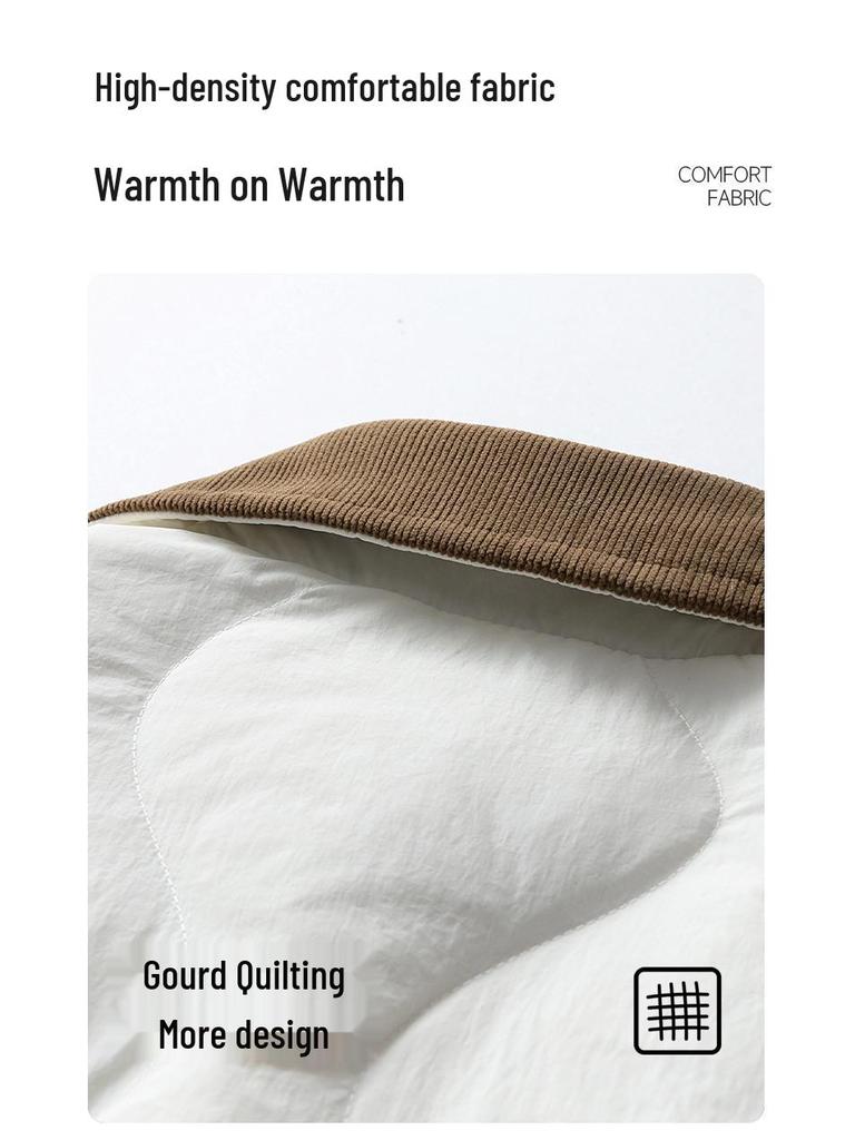 Men's 90% Down Jacket - 2025 Winter Retro Lapel Style, Warm & Lightweight Loose Coat