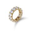 Tani by Minetani Oval Cut Eternity Ring Silver   Ms4r004q