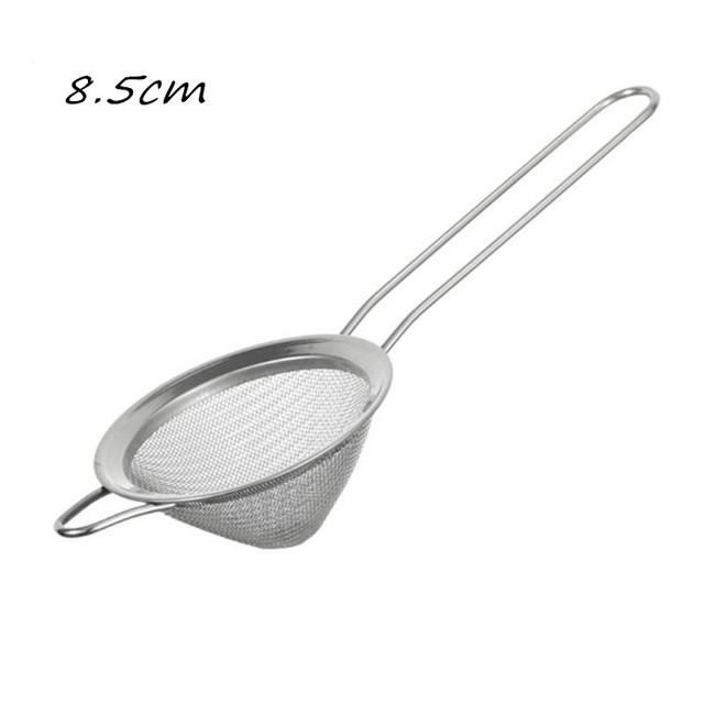 Stainless Steel Cocktail Strainer Fine Mesh Conical Cocktail Filter Sieve for Removing Juice Strainer Bar Tool Tea Strainers