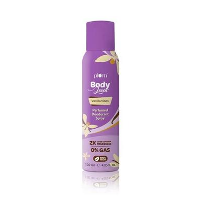 BodyLovin' Vanilla Vibes Perfumed Deodorant Spray| Anti-bacterial Green Tea Extracts | Warm Vanilla Fragrance | 120 Ml