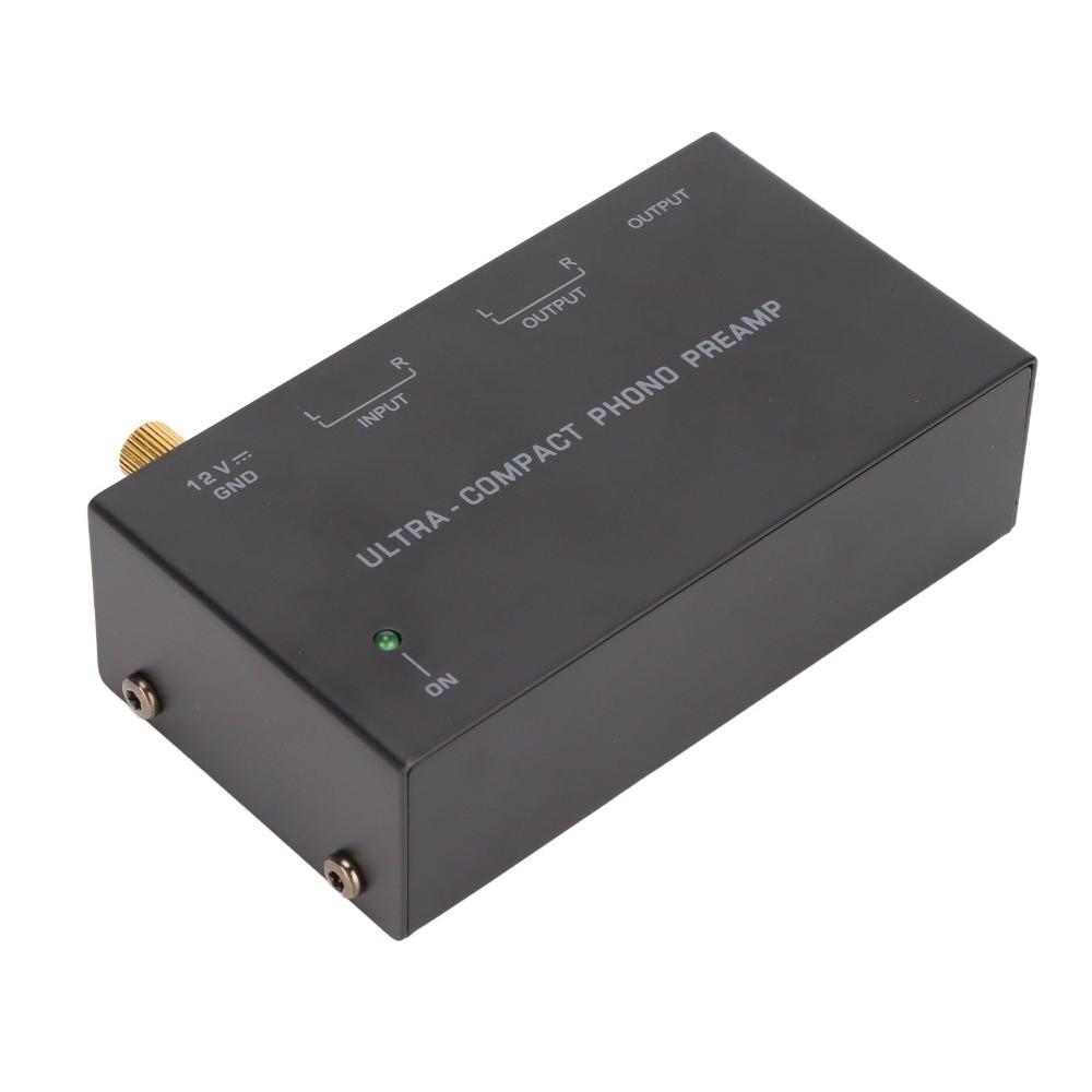 Low Noise PP400 Phono Turntable Preamp Phono Preamplifier for US Plug Convert Phono Codes
