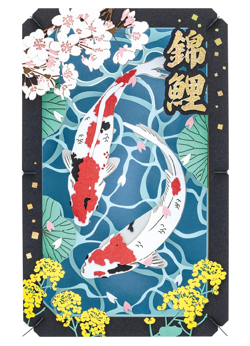 

Ensky Paper Theater Nishikigoi H100 x W160 x D42mm x 160mm x Paper Model for Ages 15 and Up PT-L107 (Nishikigoi) Approx. (100mm 42mm)