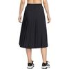 New Nike Dri Fit 24.7 PerfectStretch Casual Long Skirts Women's Black/Dark Charcoal Gray HQ8154-010