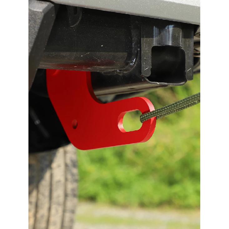 Car Rear Bumper Tow Hook Carbon Steel Rear Frame Side Trailer Hook Towing Bar Kit Car Accessory For Toyota Tacoma N400 2024-2026
