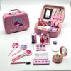 Pattern Mermaid Children Makeup Beauty Handbag With Nail Polish Lipstick Comb