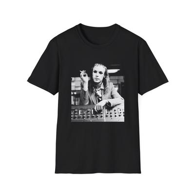 Brian Eno Smoking At the Console Tshirt