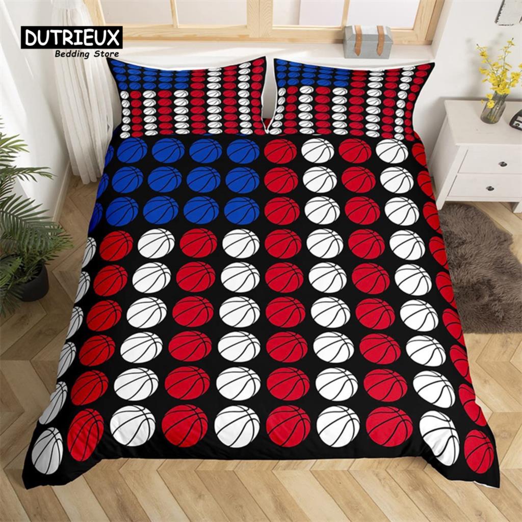 

Детский комплект постельного белья для бейсбола, спортивный комплект пододеяльников, односпальный, для мальчиков и подростков, перчатки для бейсбольной биты из полиэстера, чехол для одеяла EU single(135x200cm)