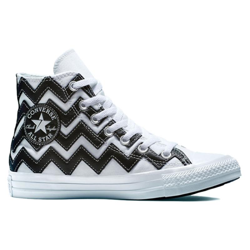 Converse Chuck Taylor All Star Classic Versatile High Top Espadrilles Women's Black & White