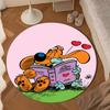 Kiss Boule Adventure Round mat, Anti-slip Circle Carpet Chair rug For livingroom,Bedroom, doormat home decor Gift Christmas Gifts