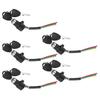 5Set Electric Bicycle Electric Scooter Power Supply Lock Key Switch Electric Door Lock