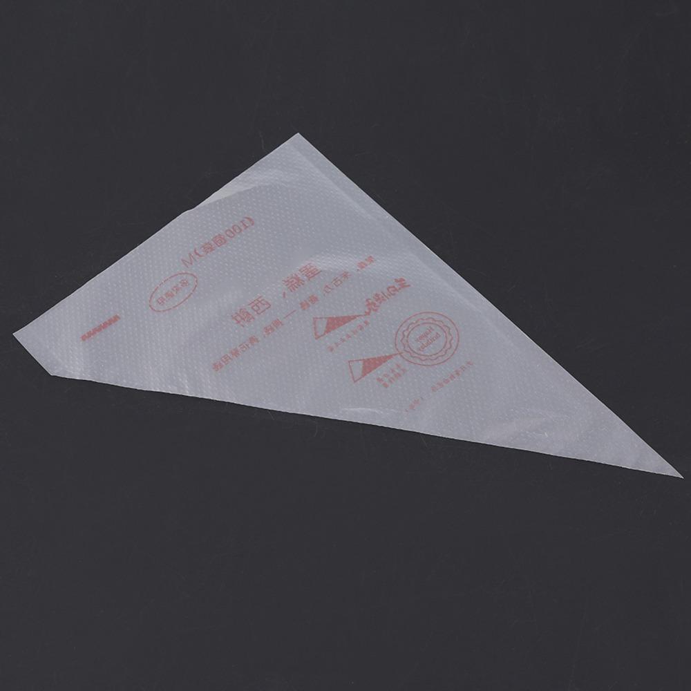 100PCS Disposable Piping Bags Non-Slip Disposable Piping Bags Thickened Icing Bags Sugarcraft M