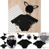 Boys And Girls European And American Style Halloween Batman Hat Long Sleeve Jumpsuit Set
