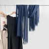 Cotton and linen scarf, fashion, literary style, solid color, linen scarf, women's air-conditioned room, shawl, and sunscreen silk scarf outside.