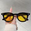 New Small Frame Oval Sun Glasses Trend Sunglasses Men's and Women's Street Trend Cool Eyeglass Shades Glasses Frame UV400 Glasse
