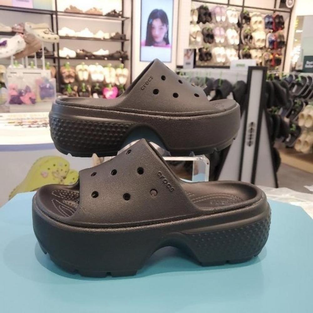 

Crocs Hc14 Crocs Stomp Slide Slippers Black 209346 001 black/250