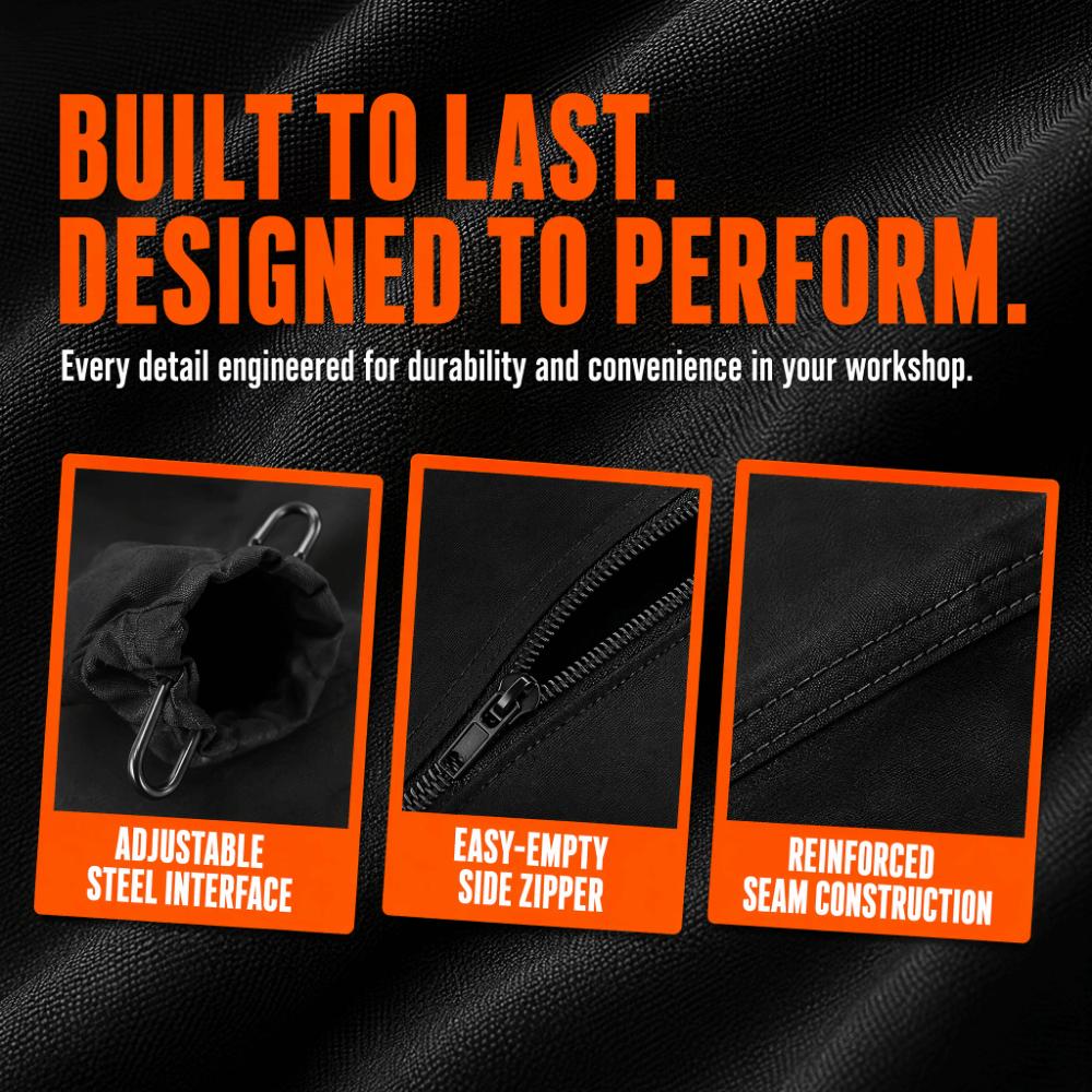 With Zipper Dust Collection Bag Steel Bracket Universal Dust Bag Dust Collect Pouch For 255 Model