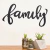 Ornament Decor Iron Letter Pendant Letters Sign Unique Wall Backdrop Craft Metal for Home Black Adornment