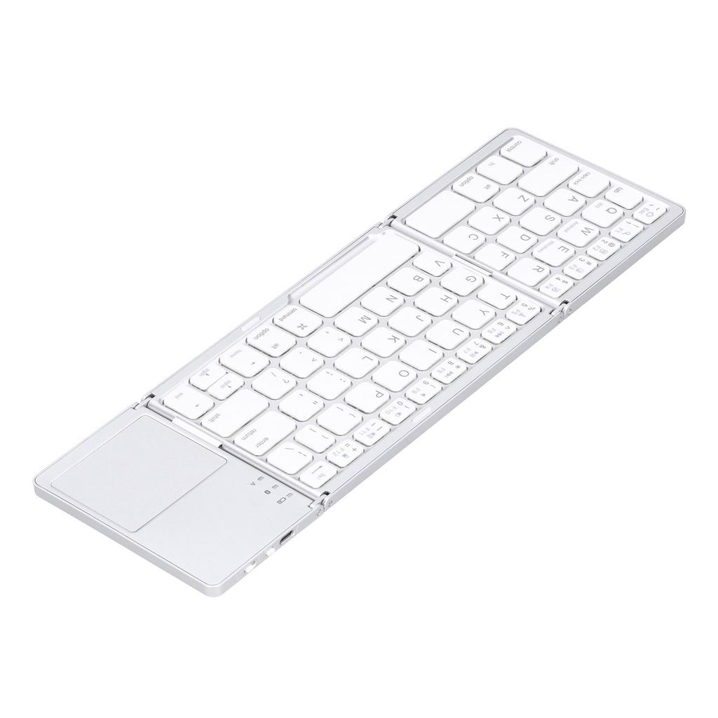 Bluetooth Keyboard Portable Folding DualMode Bluetooth 3.0 Rechargeable Fingerboard with TouchPad