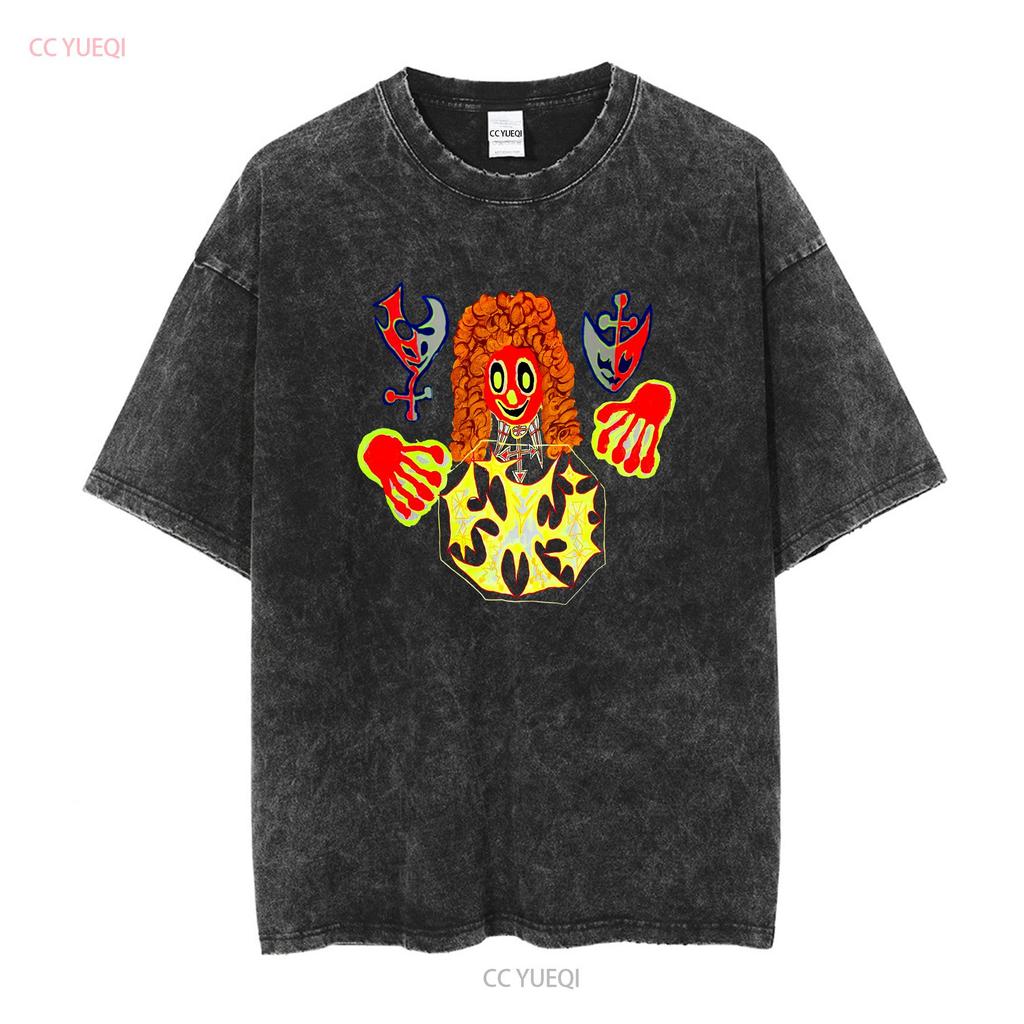 Bladee Excelsior Exeter Sprite Weißes T-Shirt Gr. L Yung Lean Drain Gang ecco2k Vintage Gewaschen Lässig Grafik Unisex Bequem