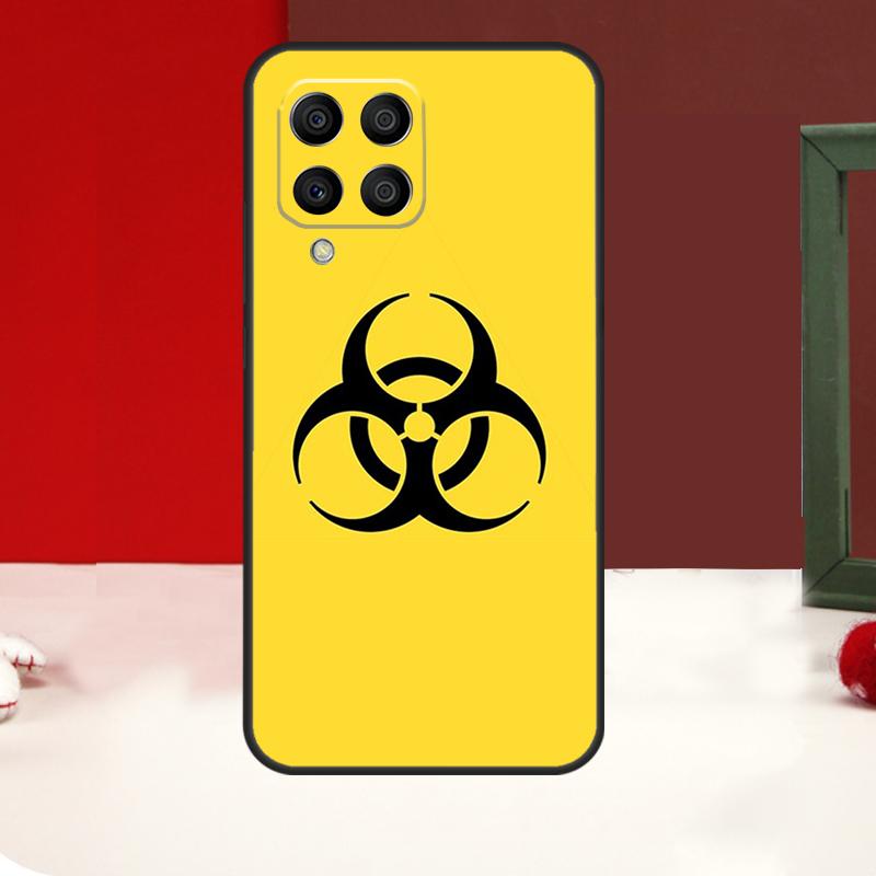 

Biohazard Symbol Logo Case For Samsung Galaxy M14 M34 M54 M13 M53 M56 M52 M32 M16 M11 M21 M31 M35 M12 M15 M36 M55 Samsung M16