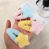 Minimalist Style Plush Star Hair Clip Hair Accessories Sweet Fluffy Barrettes  Photograh