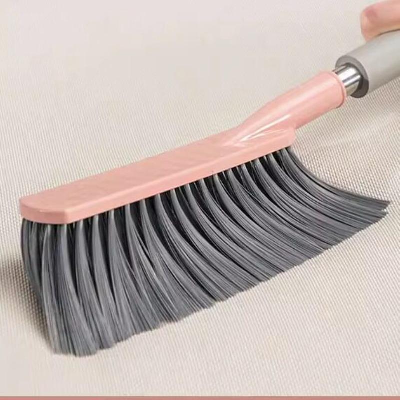 Soft Bristle Sofa Brush, Bed Brush Long-handled Bed Dusting Brush Bedroom Household Cleaning Brush, Cute Broom for The Bed, Cleaning Tool for The Bed. розовый
