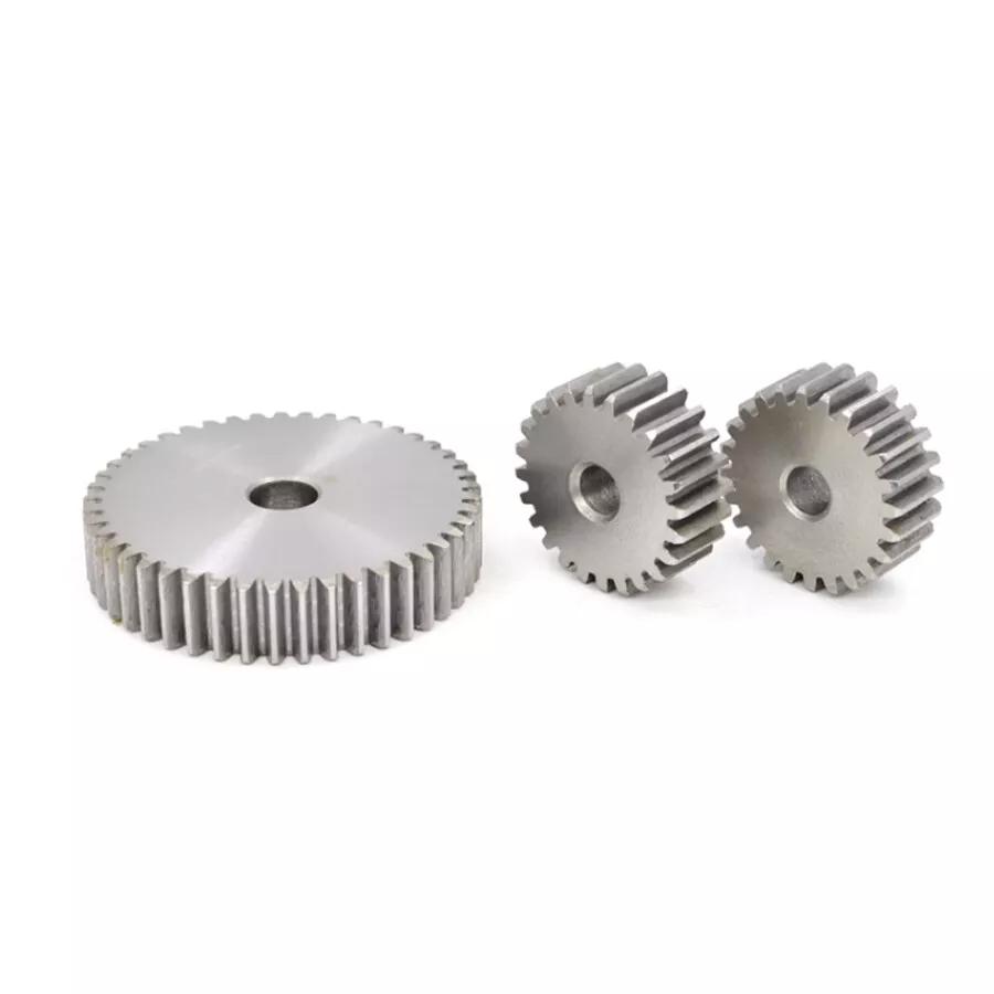 1Pcs 1 Mod Spur Gears 45# Steel Thickness: 10mm Transmission Gear For CNC 12 13 14 15 16 17 18 19 20 21 22 23 24 25 26 Teeth