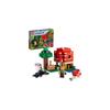 LEGO Minecraft Mushroom House Building Set 21179 for Kids Ages 8-10, Creative Toy for Boys and Girls
