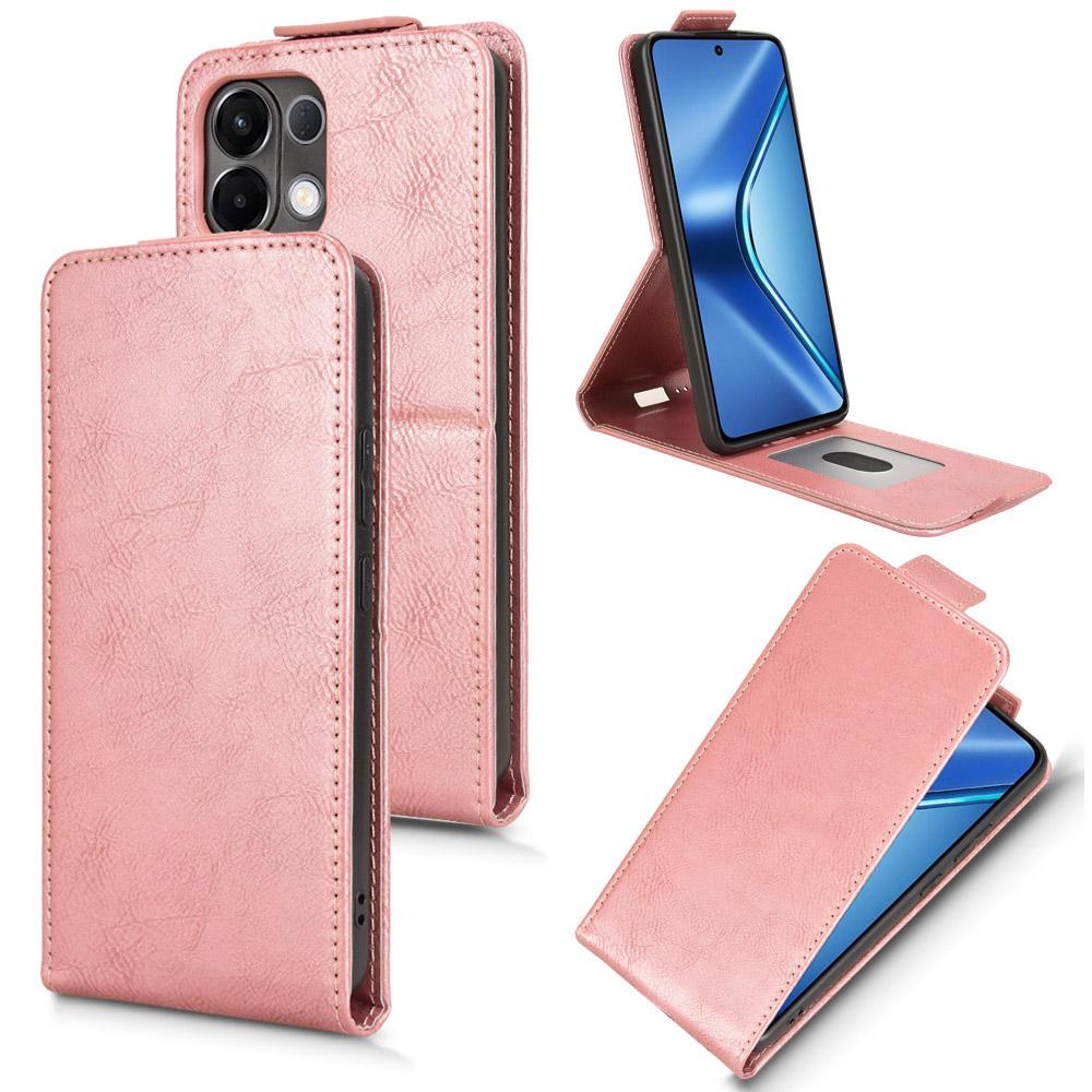 For Oppo K13 5G/K12s Stand Case Magnetic Clasp Vertical Flip Leather Phone Cover with Card Holder