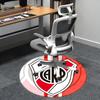 Racing Club Badge,Argentina Football Crest Chair Mat Round Rug Office Carpet, Non Slip, Suitable for Living Rooms, Bedrooms Decor.1205025a