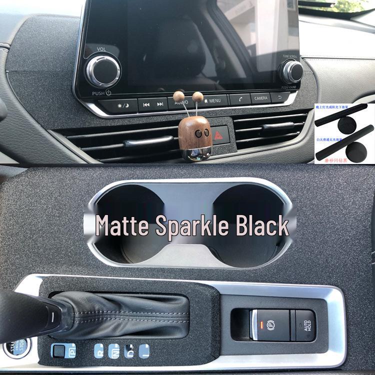 Teana 19-20 Interior Carbon Fiber Anti-Scratch Stickers: Console, Gear, Door Panel Decor