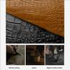 Stylish Brown Croco-Embossed Cowhide Tote Bag – Lightweight & Elegant for Travel