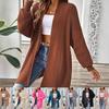 Women's 2025 Autumn/Winter Loose Knit Cardigan – European American Fashion In Multiple Colors