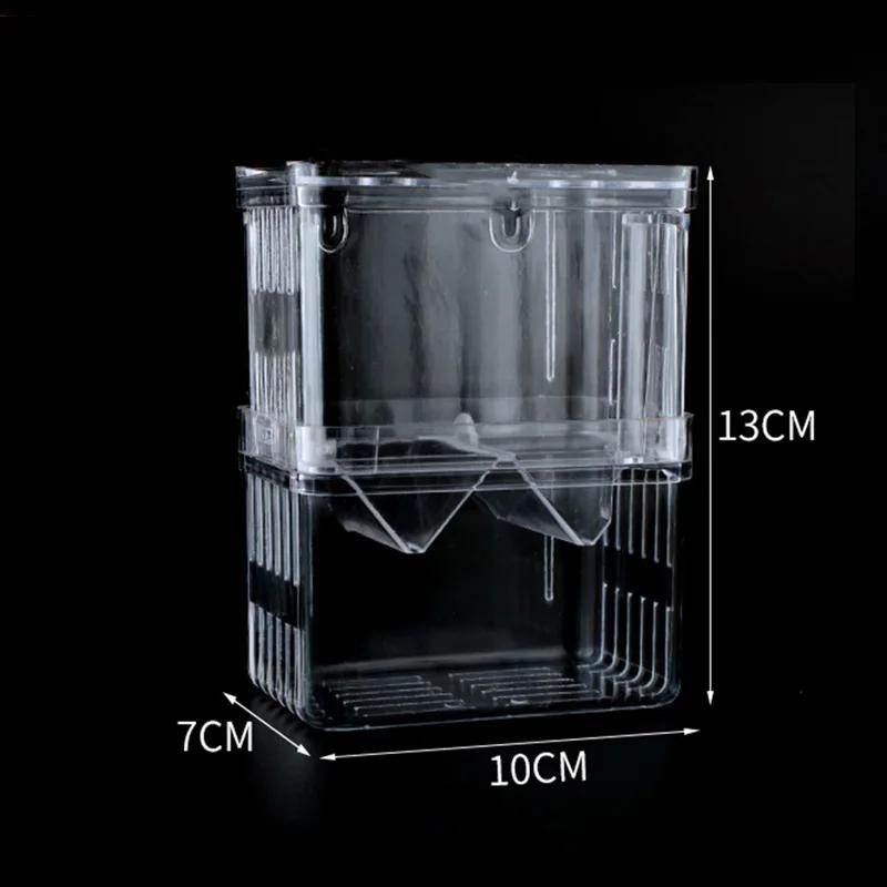 3in1 Juvenile Fish Hatching Box Multi-functional Hanging Fish Tank Breeding Isolation Box Female Fish Spawning and Breeding