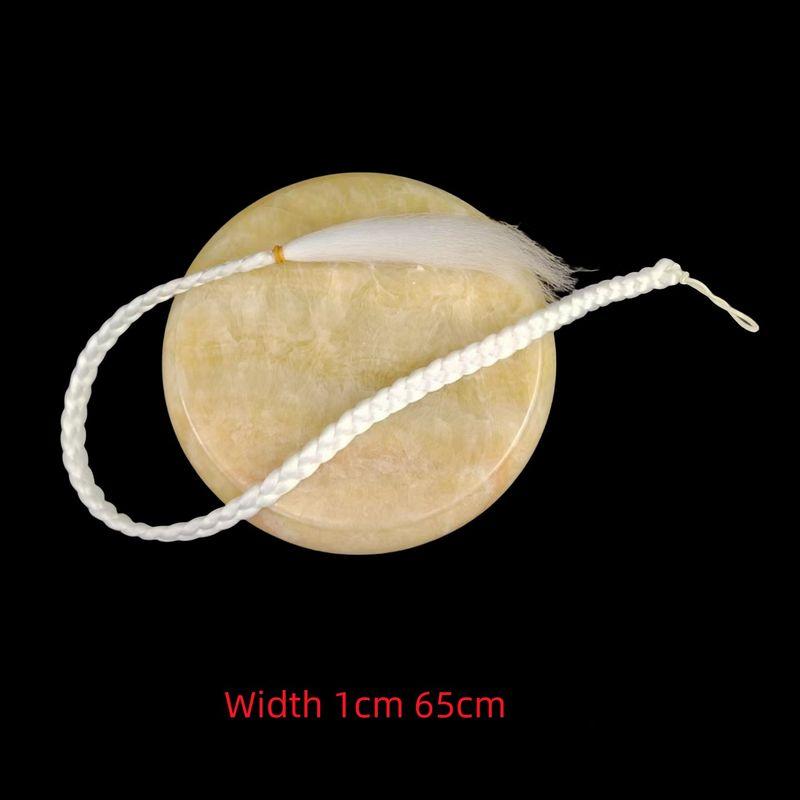 

Women s Brocade Costume False Braids White Dough-Twist Style Plaits Braided Long Braid Costume Wig Braided Chinese Ancient Style Small Braid White 1cm single slightly braid one